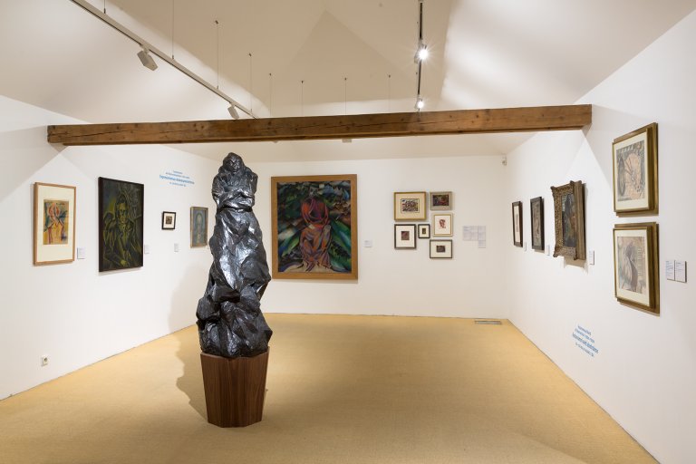 Umění 1. poloviny 20. století v expozici Století relativity v Mansardě Muzea umění Olomouc Umění 1. poloviny 20. století v expozici Století relativity v Mansardě Muzea umění Olomouc
