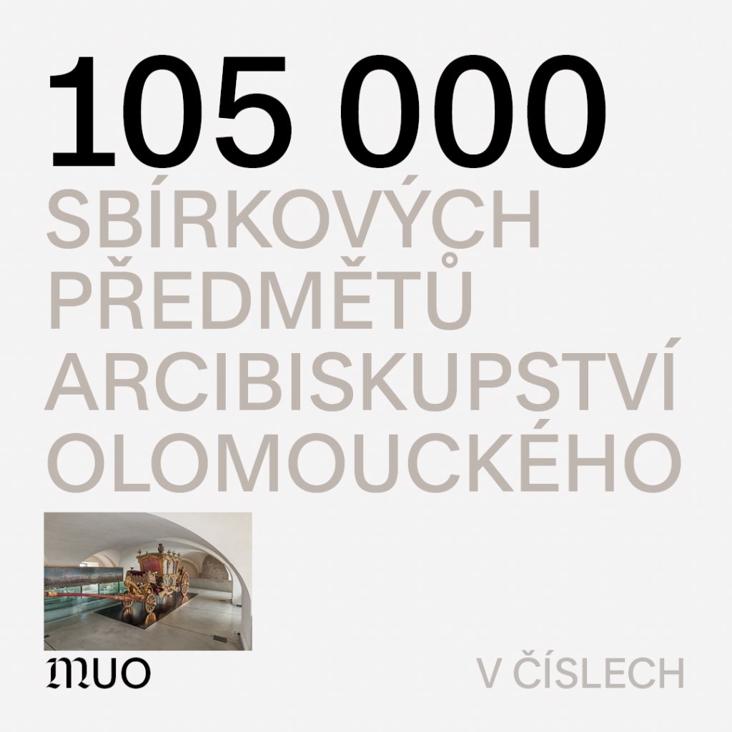 MUO spravuje 105 tisíc sbírkových předmětů Arcibiskupství olomouckého