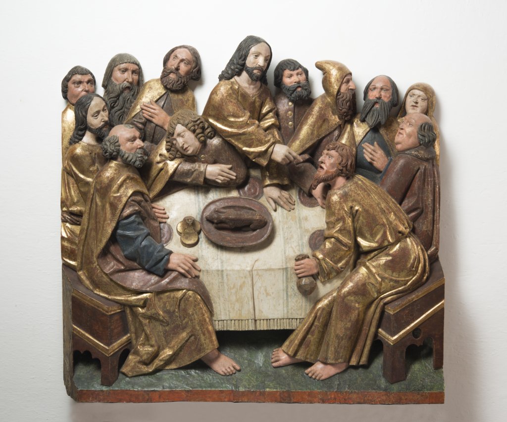 Mistr Freiberských apoštolů – okruh, Poslední večeře z Třebenic, kolem 1520