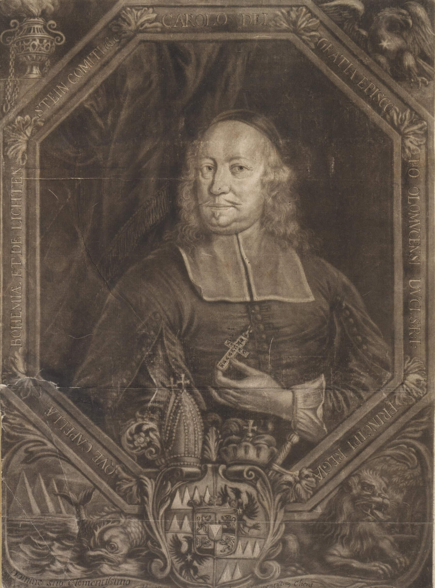 Justus van den Nypoort, Portrét Karla z Lichtensteinu-Castelcorna