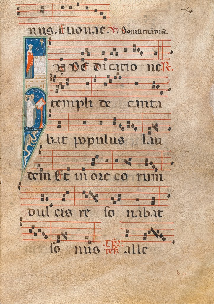 Dominican Antiphonary, autumn part Antiphonarium iuxta ritum ordinis praedicatorum, pars autumnalis Bologna, 90s of the 13th century