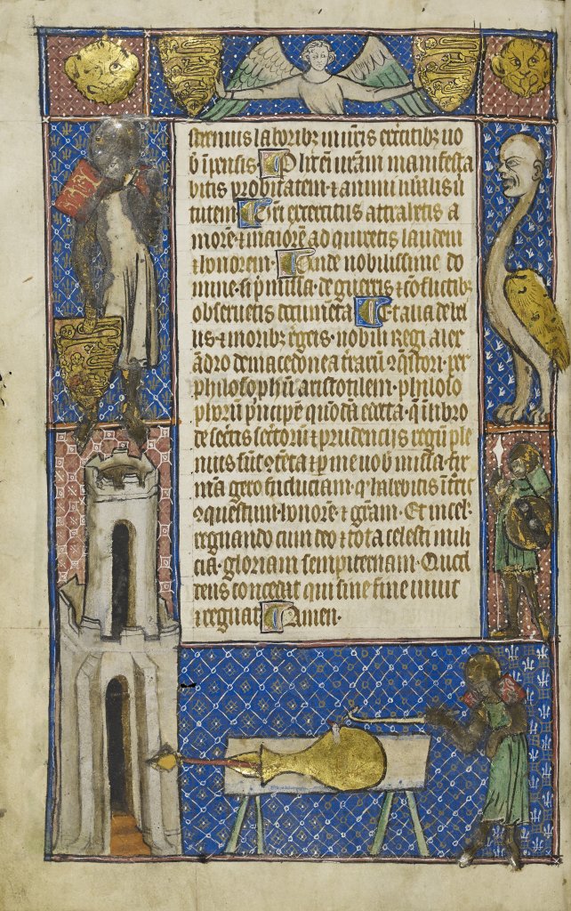 Walter de Milemete, De Nobilitatibus, Sapientiis, et Prudentiis Regum, 1326–1327, Governing Body of Christ Church, Oxford