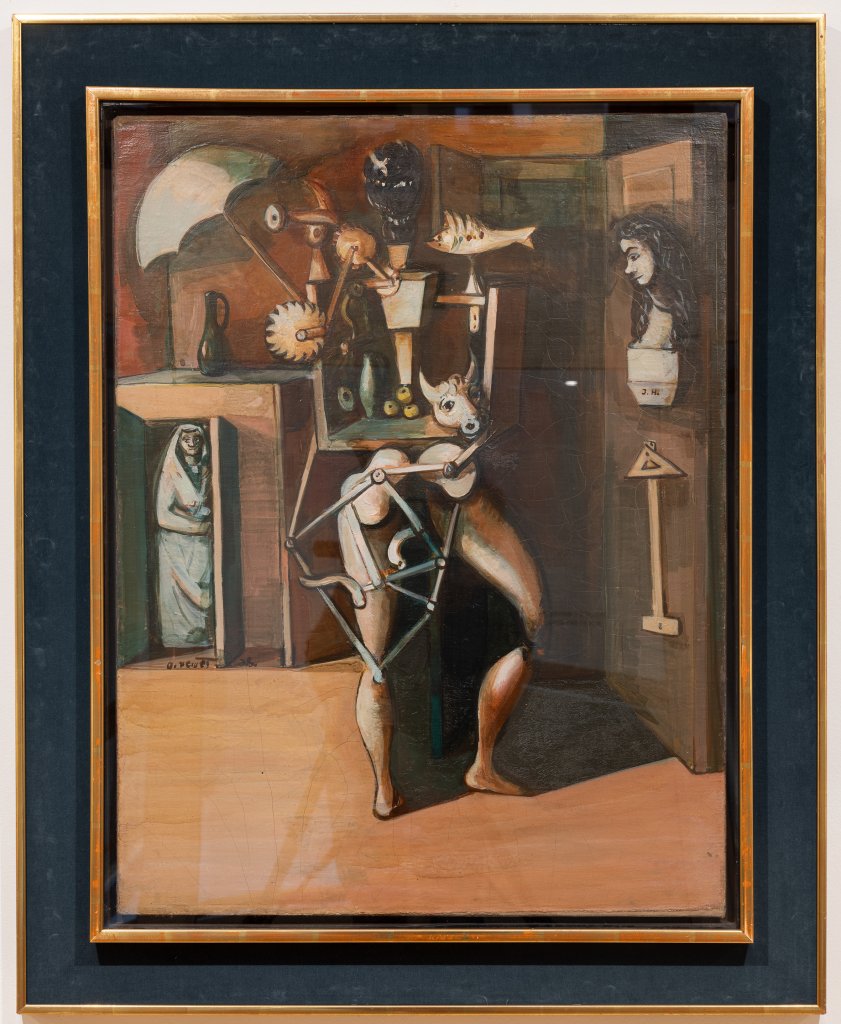 Endre Nemes: Pražská nevěsta, 1938, tempera na plátně, Kunstmuseum Bochum