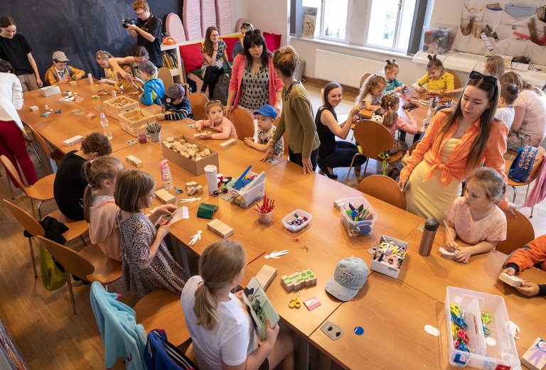 EDU zóna. Otevřený atelier EDU zóna. Otevřený atelier