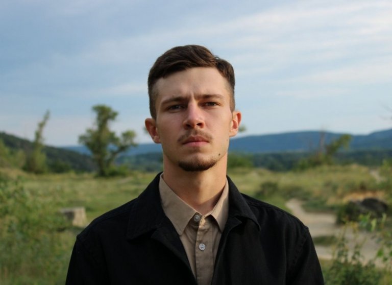 Archeolog a muzeolog Roman Ljubuň, Ukrajina