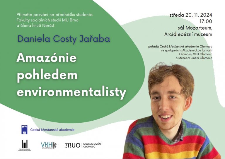 Daniel Costa Jařab: Amazónie pohledem environmentalisty Daniel Costa Jařab: Amazónie pohledem environmentalisty