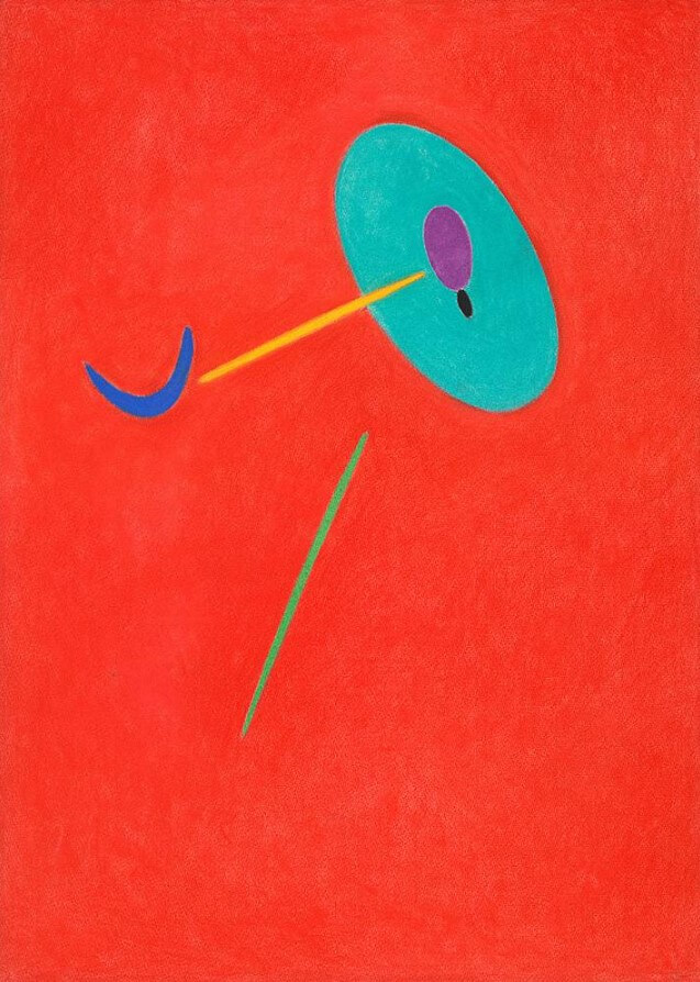 Karel Malich, Světlo, 1990 Karel Malich, Světlo, 1990, pastel, papír, v. 1022 mm, š. 735 mm