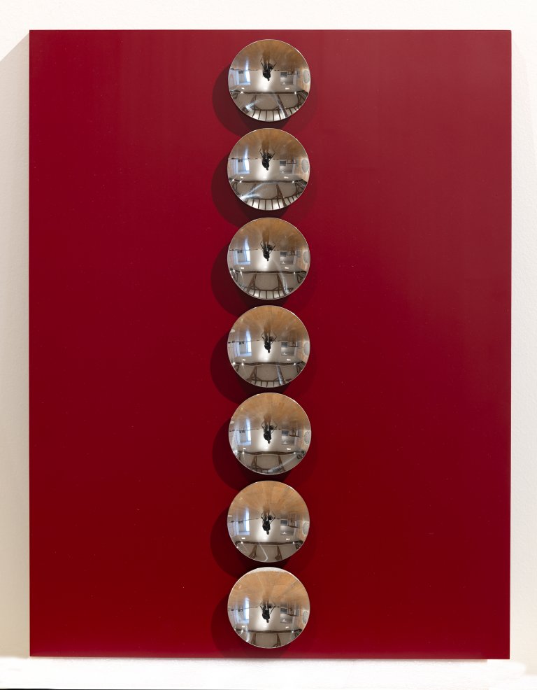 Milan Dobeš, Optický reliéf – Triptych; Vertikální světla, 1964 Milan Dobeš, Optický reliéf – Triptych; Vertikální světla, 1964