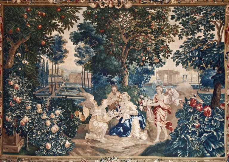 Restored tapestries from the collection of Archbishopric of Olomouc Restored tapestries from the collection of Archbishopric of Olomouc