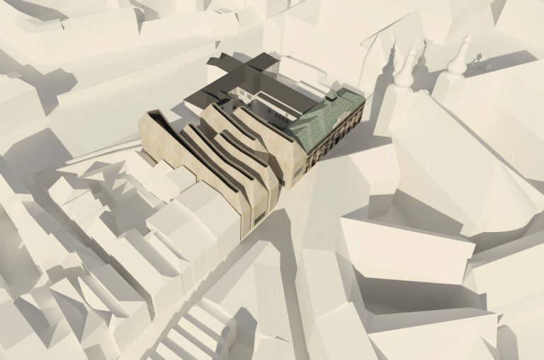 Central European Forum Olomouc | Architectural study Central European Forum Olomouc | Architectural study