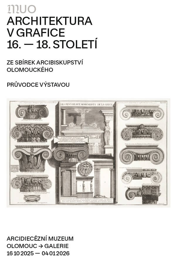 Průvodce výstavou: Architektura v grafice 16.–18. století - titulní list