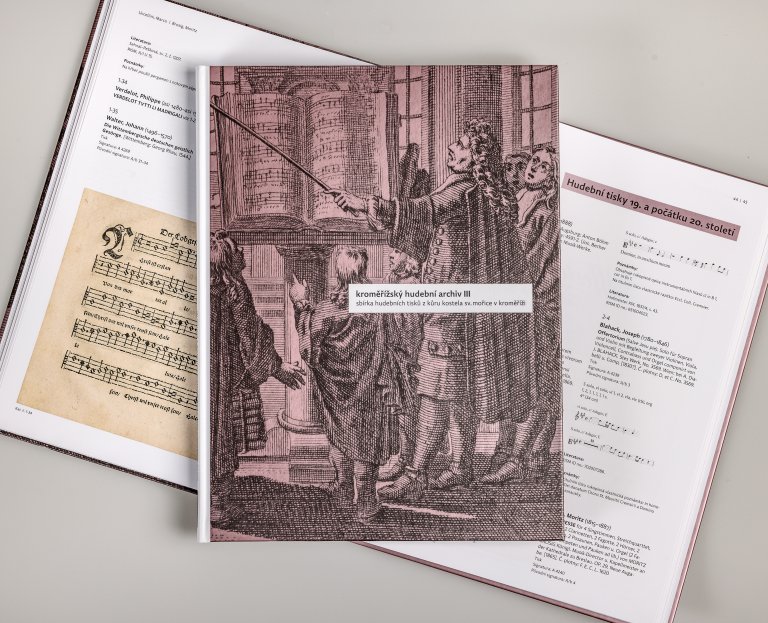 Kniha Kroměřížský hudební archiv III. Foto: MUO – Zdeněk Sodoma
