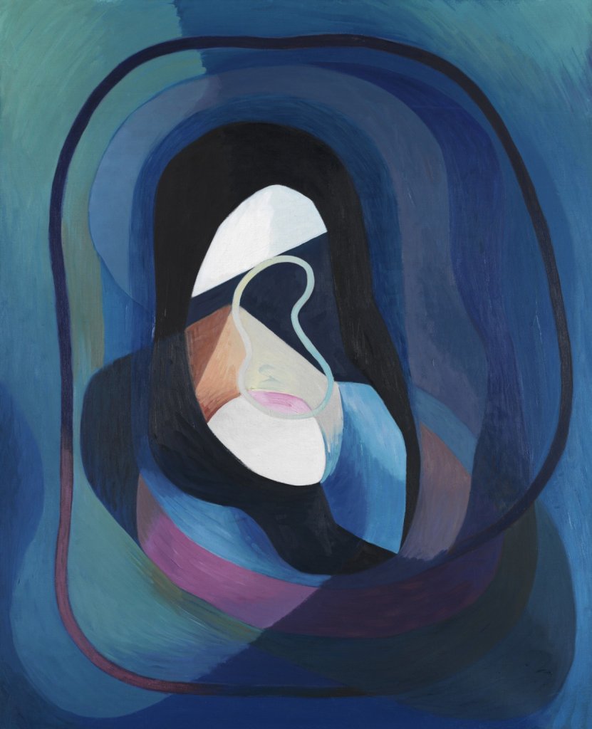 František Foltýn, Atonalita a její prostup, 1929, olej, plátno; 100×81 cm, Muzeum umění Olomouc