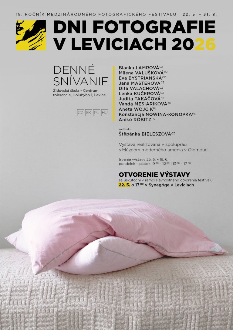 Pozvánka na výstavu Denní snění