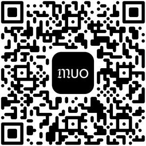QR kód s odkazem na dětského audio průvodce po výstavě Jana Knapa "Okna do Ráje"