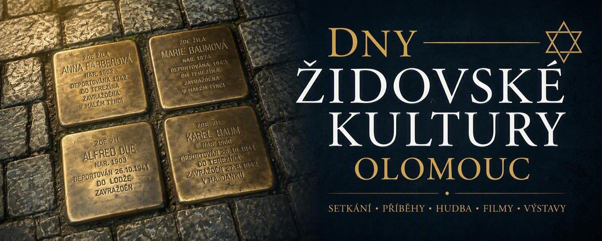 Dny židovské kultury Olomouc 2026 – poutání