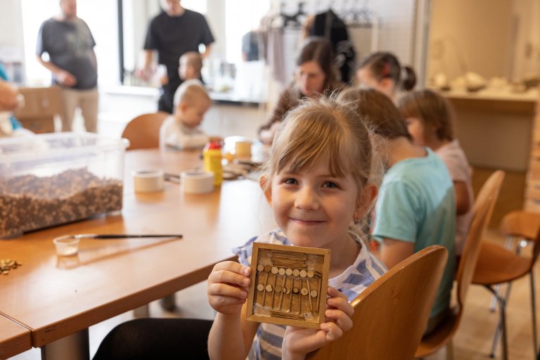Workshop k výstavě Zbyňka Sekala "Soukromá věc" v Muzeu moderního umění v rámci Dnů evropského dědictví. Foto: MUO – Tereza Hrubá