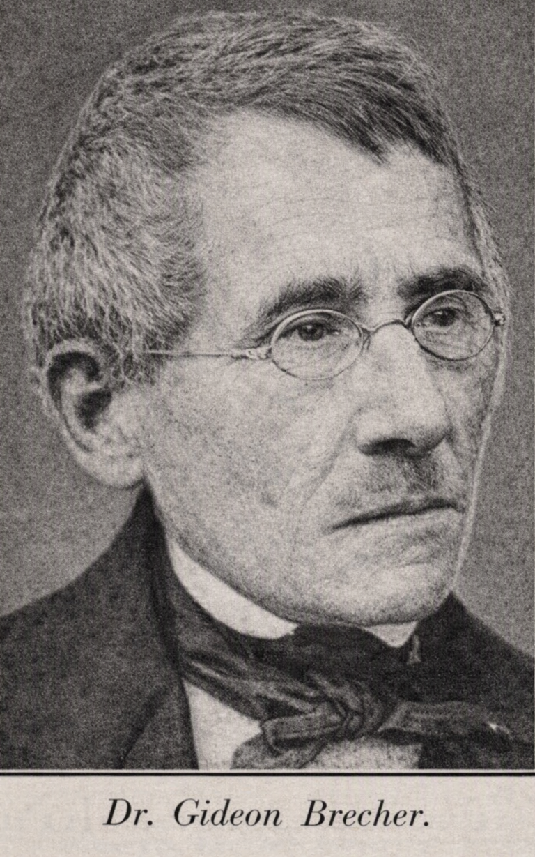 Prostějovský lékař Gideon Brecher (1797–1873) byl významnou osobností židovského duchovního života na Moravě v 19. století. Zdroj: Muzeum a galerie v Prostějově
