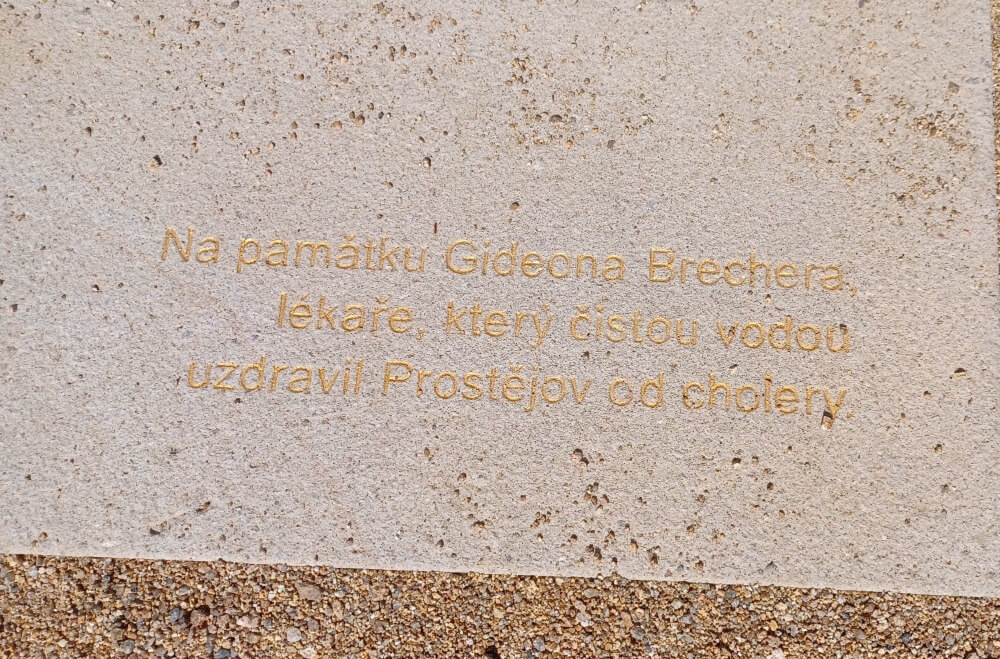 Pamětní deska Gideona Brechera